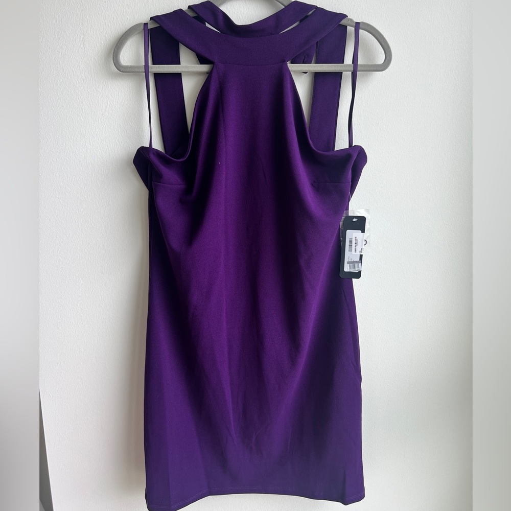 New with tags - Bebe purple mini dress